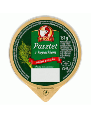 PATE DE AVE CON ENELDO PROFI 131 G