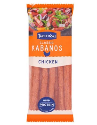 SALCHICHA KABANOS POLLO,TARCZYNSKI 200G