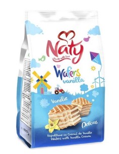 BARQUILLOS VAINILLA NATY  180G