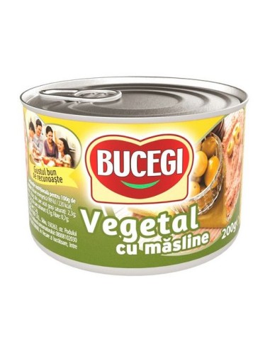 PATE VEGETAL OLIVAS BUCEGI  200G