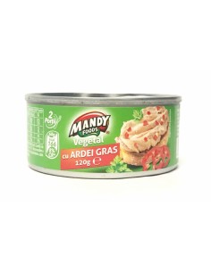 PATE VEGETAL CON PIMIENTO ROJO "MANDY"120g