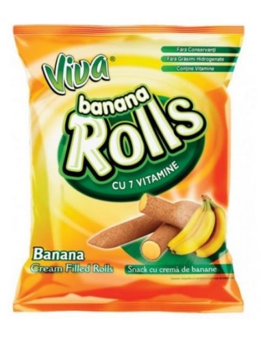 PLATANO ROLLOS VIVA 100G