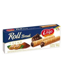 BARQUILLO CACAO,LAGO 80G