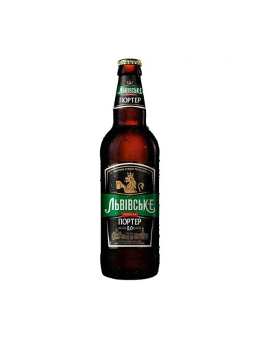 CERVEZA LVOVSKOE PORTER 8% ,0.5L