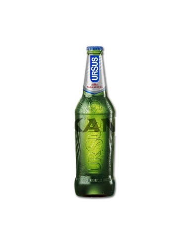 CERVEZA SIN ALCOHOL BOTELLA URSUS 330ML