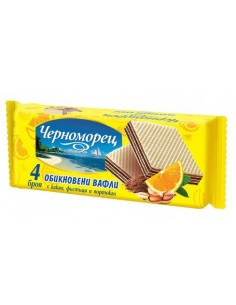 BARQUILLOS CLASICOS CON CACAO NARANJA Y CACAHUETES CHERNOMOR