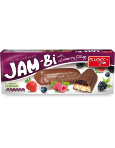 BARQUILLO JAM-BI FRUTAS DEL BOSQUE 150G