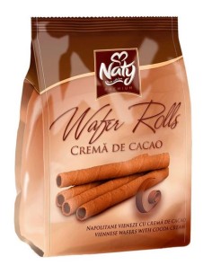 ROLLO DE BARQUILLO CON CACAO NATY,200G