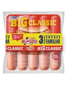 SALCHICHA CLASICA BIG EL POZO PK-3