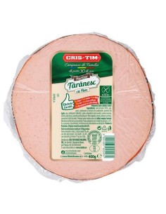 MORTADELA  CAMPESINA DE CERDO,CRIS-TIM400G