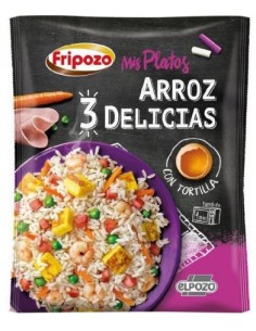 ARROZ 3 DELICIAS CON TORTILLA