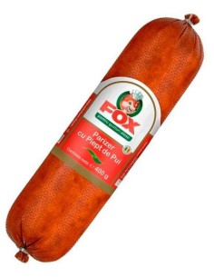 MORTADELA PECHUGA POLLO, FOX 400G 