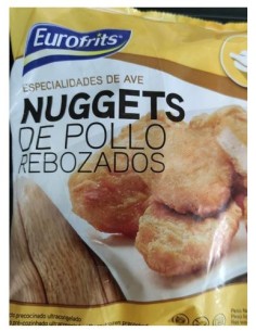 NUGGS DE POLLO EUROFRITS 400G