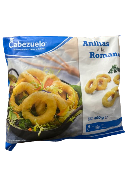 CALAMAR ROMANA CABEZUELO ,400G