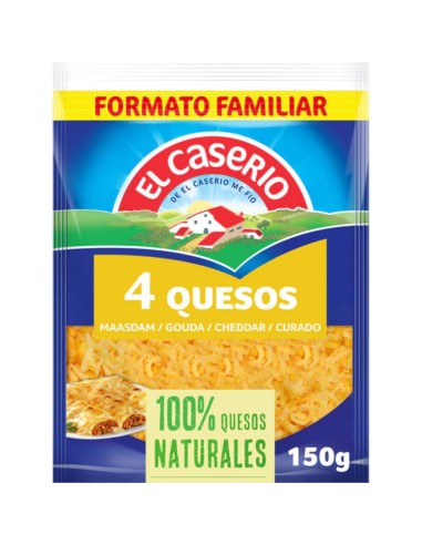 QUESO RALLADO 4 QUESOS,EL CASERIO 130...