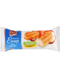 ECLAIR CON SABOR PLOMBIR BKK 40g (congelado)