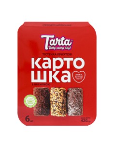 PASTELES "KARTOSHKA",TARTA 420G (congelado)