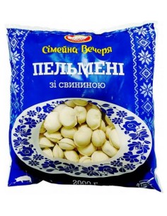 PELMENI DE CERDO "SIMEINA VECHERYA" 2KG