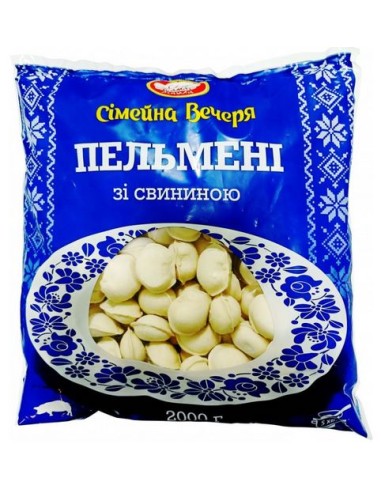 PELMENI DE CERDO "SIMEINA VECHERYA" 2KG