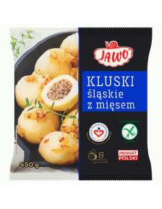 BOLSAS DE PATATA CON CARNE.KLUSKI SLASKIE,MATEO 450G