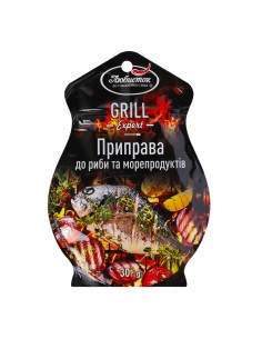 CONDIMIENTO "PARA PESCADO-MARISCO",GRILL 30G