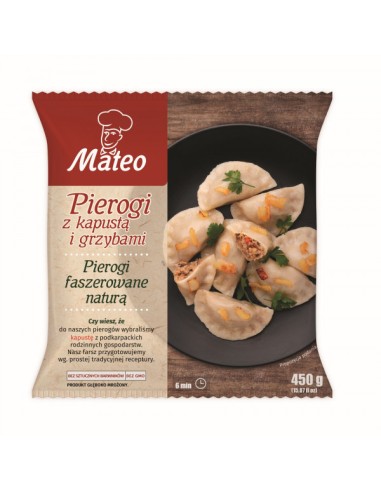 EMPANADIA DE REPOLLO/SETA, MATEO 450 G 