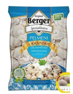 RAVIOLI UKRAINSKIE,BERGER 900G