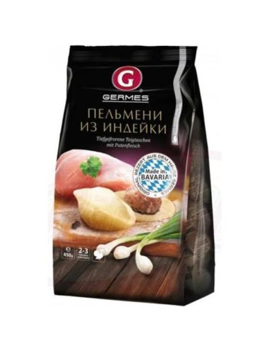 RAVIOLES DE PAVO GERMES 450G