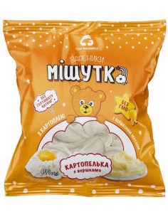 VARENYKY CON PATATAS"MISHUTKA ",TRY VEDMEDY  400G