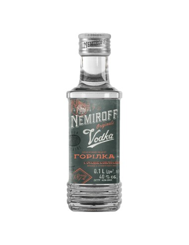 VODKA NEMIROFF,ORIGINAL 40%,100ML
