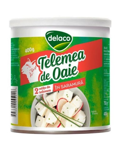 DELACO QUESO SALADO OVEJA CAJA 400G