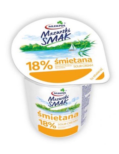 MLEKPOL MAZURSKI SMAK CREMA 18% 400G