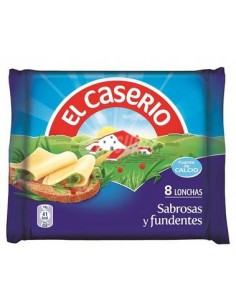 QUESO LONCHAS CASERIO 8 UND.