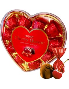 BOMBONES PRALINES DE CHOCOLATE CON GUINDAS ROSHEN 125G