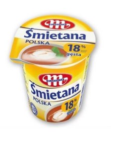 NATA "SMIETANA" 18%,MLEKOVITA 400G