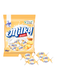 CARAMELOS RELLENOS ,ARGO MILKY120G