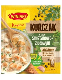 POLLO EN SALSA DE CREMA Y HIERBAS,WINIARY 30G