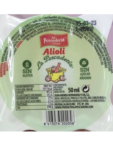 ALIOLI LA PESCADERIA 50ML