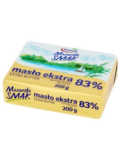 MANTEQUILLA EXTRA MAZURSKI SMAK 83%...