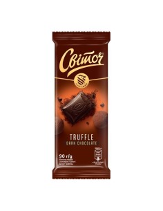 CHOCOLATE NEGRO"TRUFA" ,SVITOCH 90G