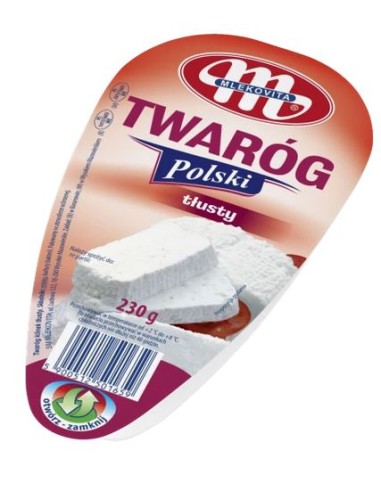 QUESO FRESCO"TWAROG"MLEKOVITA 230G