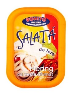 ENSALADA DE HUEVOS DE ARENQUE SALATA DE ICRE 150G