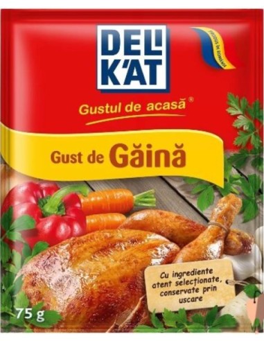 CONDOMINO PARA POLLO,DELIKAT 75g