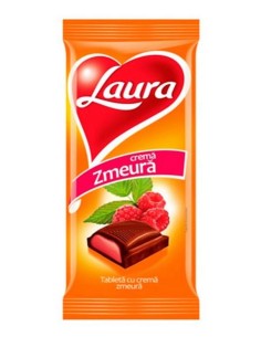 CHOCOLATE CON FRANBUESA LAURA 92G