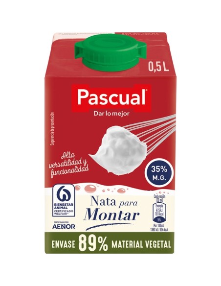 NATA PARA MONTAR,PASCUAL 500ML