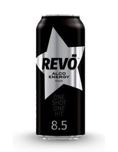 BEBIDA ALC. "REVO BLACK" 8.5%,500ML