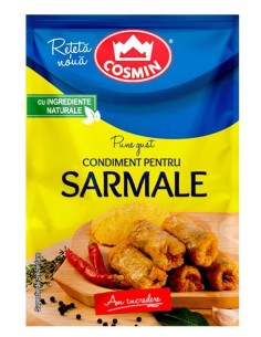  CONDIMENTO PARA ROLLITOS SARMALE COSMIN  20G