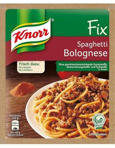 KNORR FIX COMPOSICIÓN PARA PREPARAR SPAGHETTI BOLOGNESE 41G