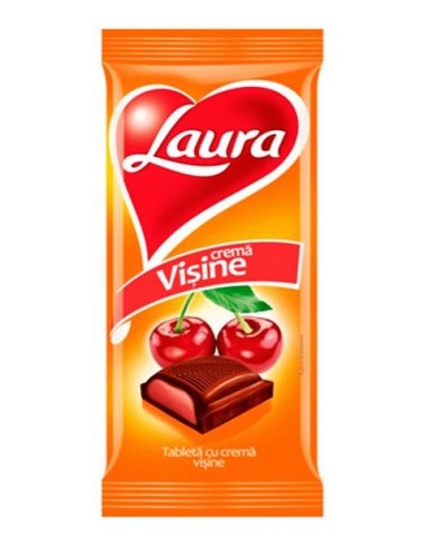 CHOCOLATE E LECHE CON GUINDAS,LAURA 95g