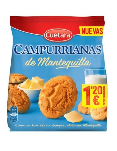 GALLETA DE MANTEQUILLA,CAMPURRIANAS 100G